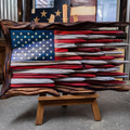 Bradens hand Crafted American flag